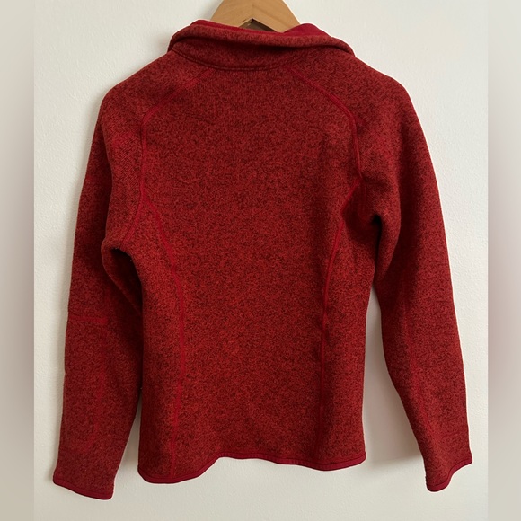 Patagonia Better Sweater half zip size small sumac red - Picture 7 of 8